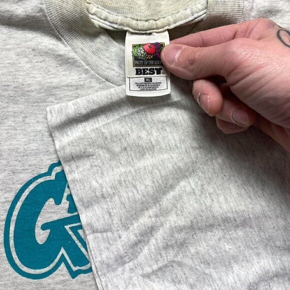 Vintage 90s GREAT DARE Single stitch t shirt gang resistance PSA men’s L RARE - Picture 4 of 5